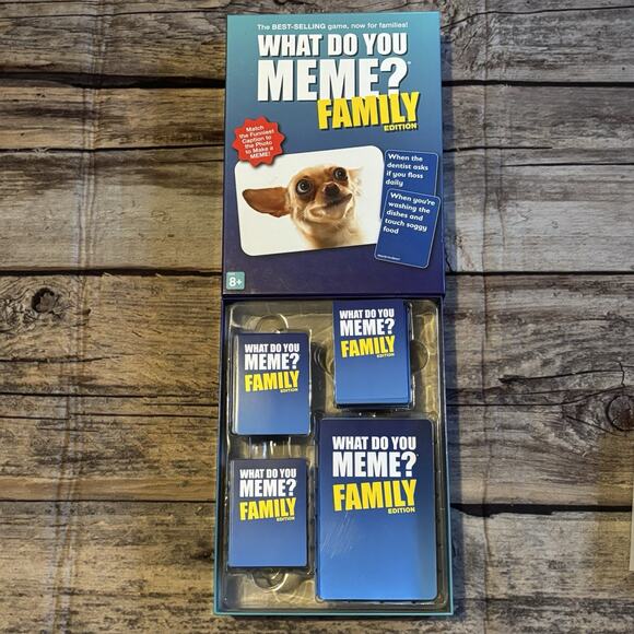 What Do You Meme Bundle of 2 Games Family & On The Go Editions - Picture 4 of 5